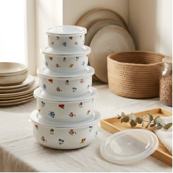 Tupperware Set - 5 Pcs